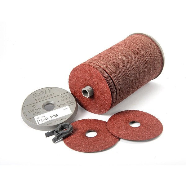 United Abrasives/Sait Alum Ox Fiber Disc7x78 24xPK100 50051 - main
